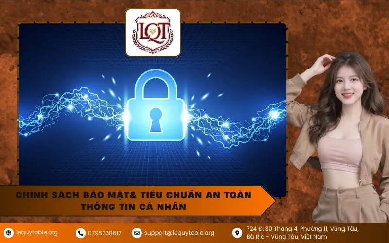 Chính Sách Bảo Mật& Tiêu Chuẩn An Toàn Thông Tin Cá Nhân