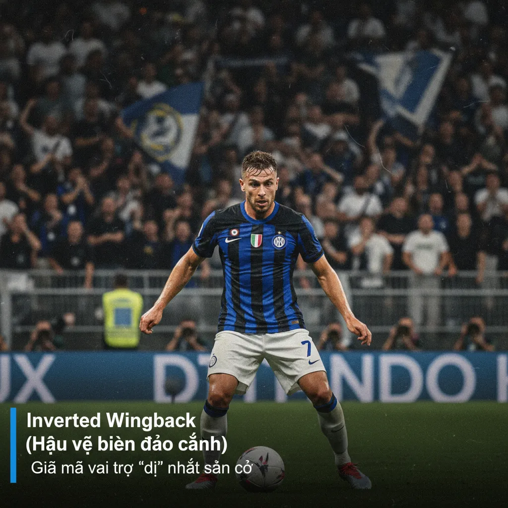 Inverted Wingback là gì? Giải mã vai trò "dị" nhất sân cỏ