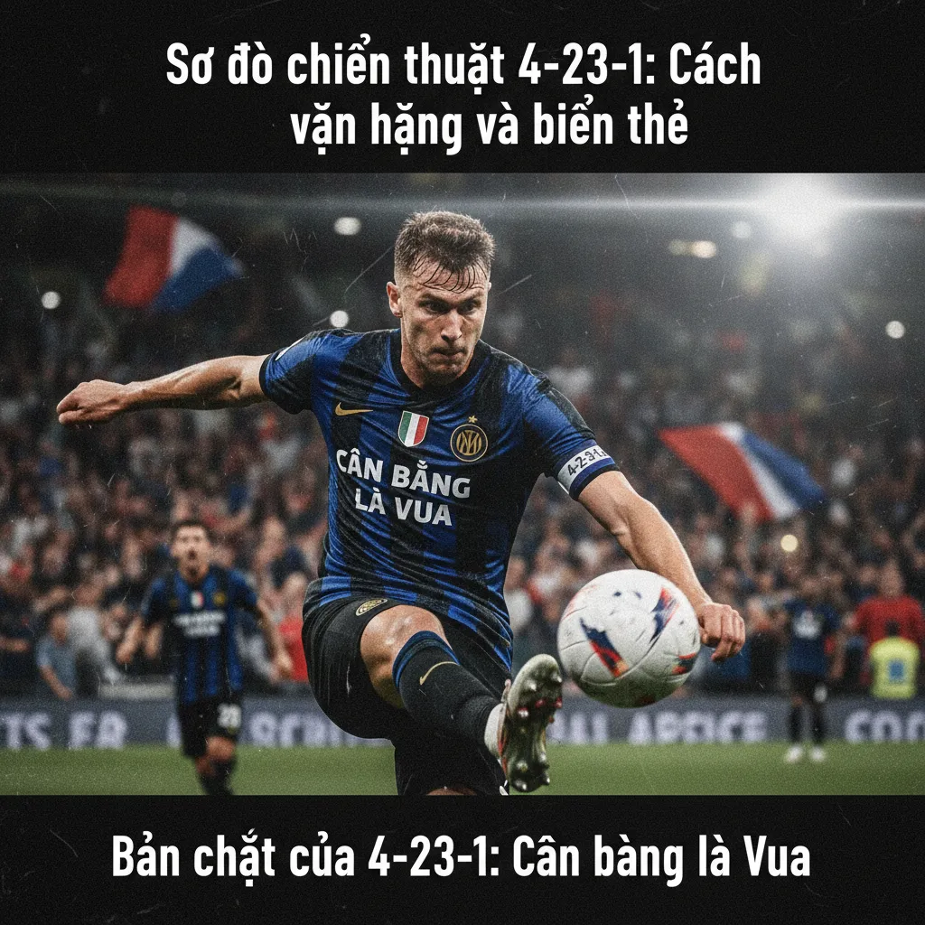 Bản chất của 4-2-3-1: Cân bằng là Vua