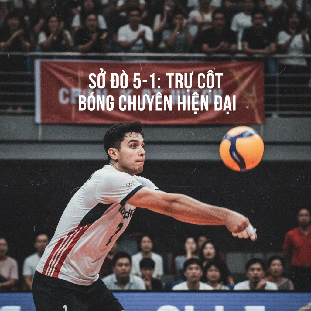 Sơ đồ 5-1 là gì? Trụ cột của bóng chuyền hiện đại