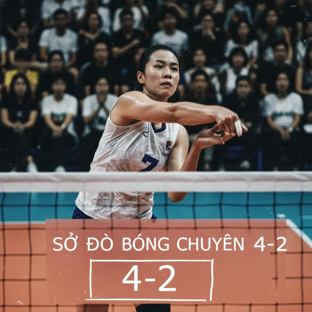 Sơ đồ bóng chuyền 4-2 là gì? Giải mã nền tảng