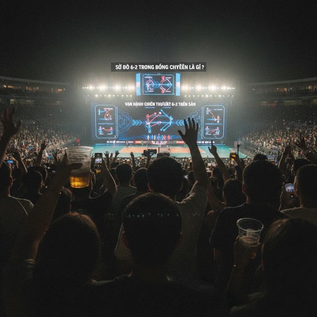 So sánh sơ đồ 5-1 và 6-2 trong bóng chuyền