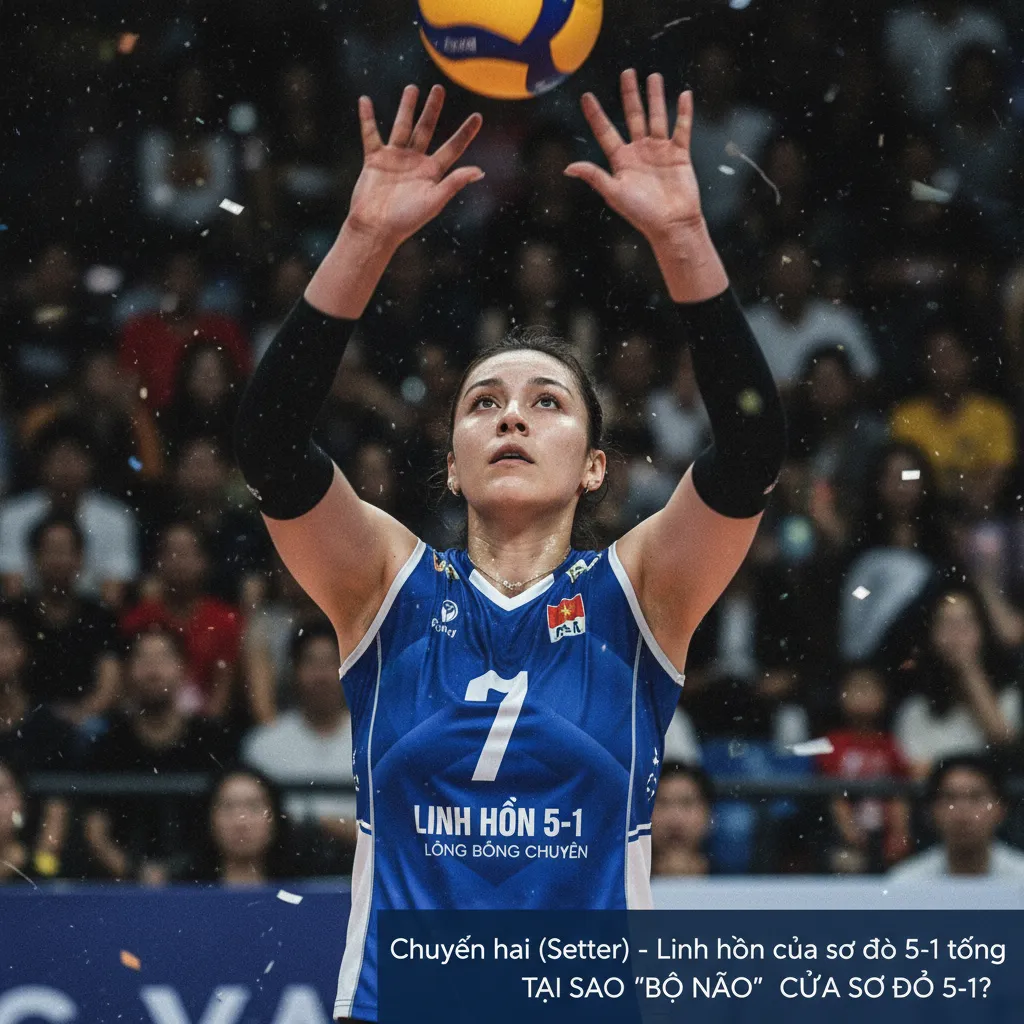 Tại sao Chuyền hai là "bộ não" của sơ đồ 5-1?