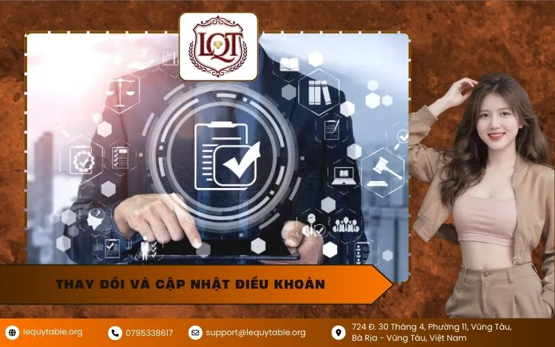 Thay Đổi Và Cập Nhật Điều Khoản